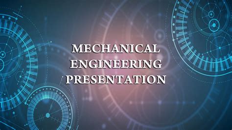 Mechanical Engineering Powerpoint Temp Slideegg