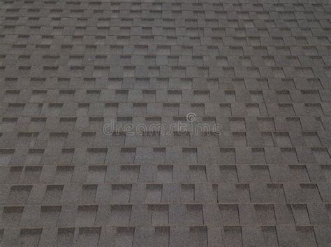 Shingles Texture Close Up View Of Asphalt Roofing Shingles Stock