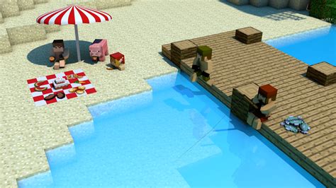 Beach Party Minecraft Pictures Beach Party Minecraft Creations