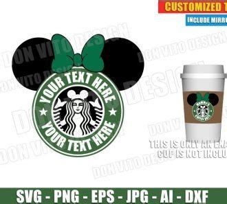Disney Starbucks Coffee Logo Bundle (SVG dxf png) Mickey ...