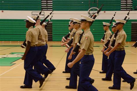 Jrotc Cadets Compete To Improve At North High School 132d Wing Display
