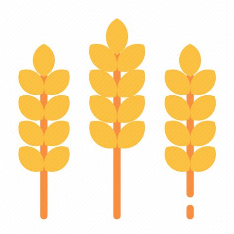 Wheat Grain Harvest Farm Plant Icon Download On Iconfinder