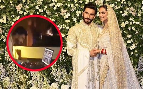 Deepika Padukone Ranveer Singh Mumbai Wedding Reception Actor Turns Dj