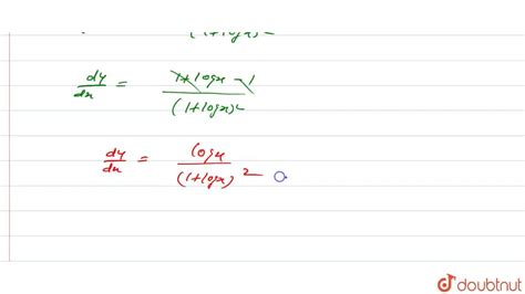 यदि x y e x y तो सिद्ध कीजिए कि dy dx log x 1 log x 2
