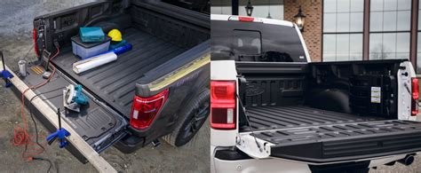 The rear seat area has a flat floor for cargo and an optional locking underseat area for storing. Photo Comparison: New 2021 Ford F-150 vs. Old 2020 Ford F ...