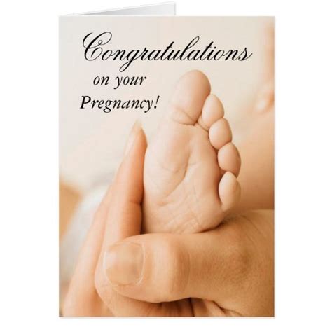 Congratulations On Your Pregnancy Card Zazzle