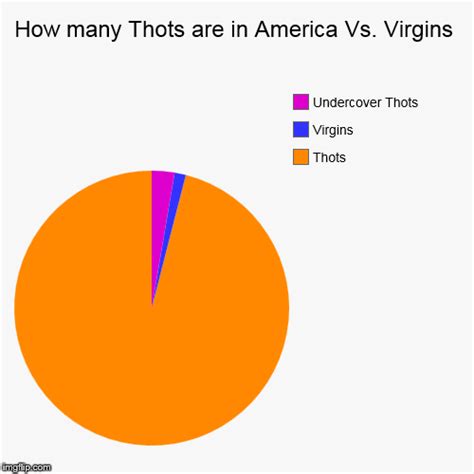 How Many Thots Are In America Vs Virgins Imgflip