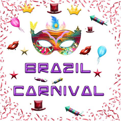 Brazil Carnival White Transparent Brazil Carnival Festival Design Png