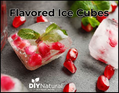 Flavored Ice Make Delicious Flavored Ice Cubes Instead Of Using Water