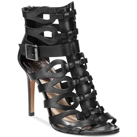 Vince Camuto Ombre Gladiator High Heel Sandals In Black Lyst