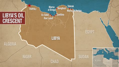 Map Libyas Oil Crescent The New Arab