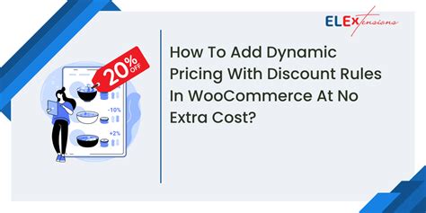 How To Add Dynamic Pricing With Discount Rules In Woocommerce At No