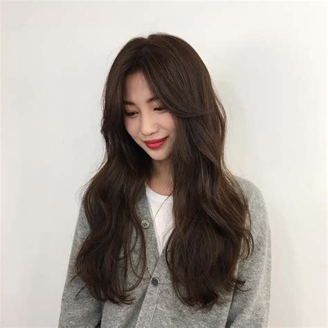Long Hair Korean Hairstyles Women Korean Styles