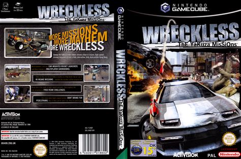 Wreckless The Yakuza Missions Gamecube Covers Cover Century Over