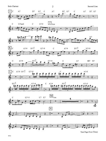 The Second Line Solo Clarinet By Duke Ellington 1899 1974 Digital