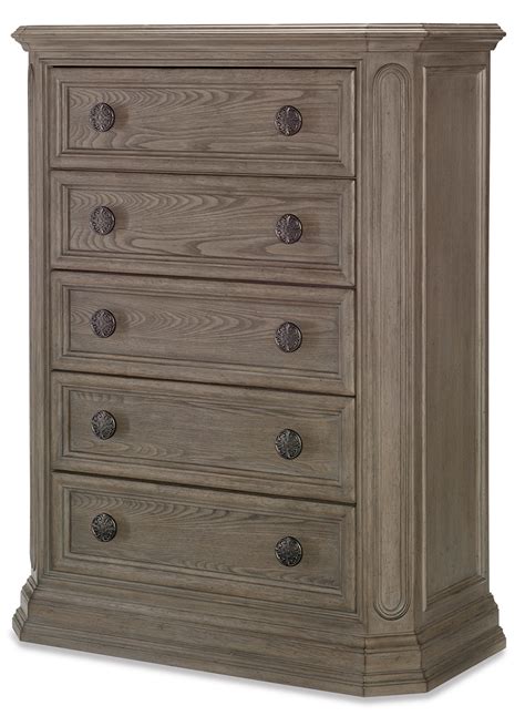 Legacy Classic Furniture Manor House 5 Drawer Chest In Cobblestone 8200