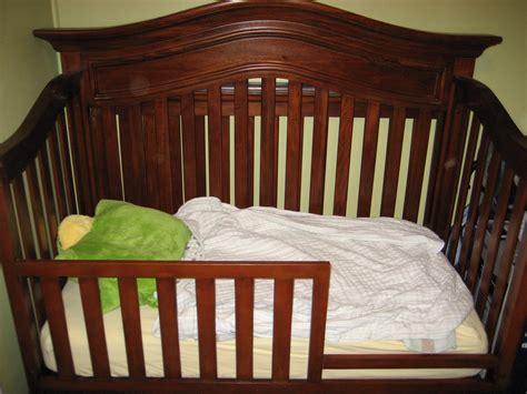 Crib Turns Into Toddler Bed Photos Cantik
