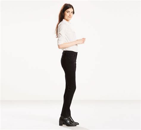 Mid Rise Skinny Womens Jeans Black Levis® Us