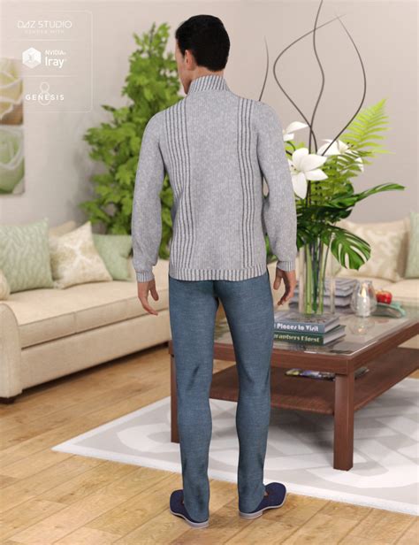 Dforce Sweater Outfit For Genesis 8 Male S Daz 3d