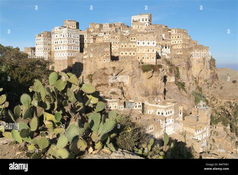 Yemen Al Hajjarah Al Hajarah Haraz Mountains Mountain Arabic Arabian