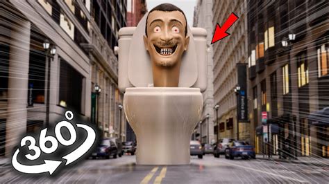 Vr Skibidi Toilet In Real Life Center Of Your City Youtube