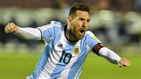 Argentinas Messi Ah Magnificent Lionel Messi Saves The Day To Send