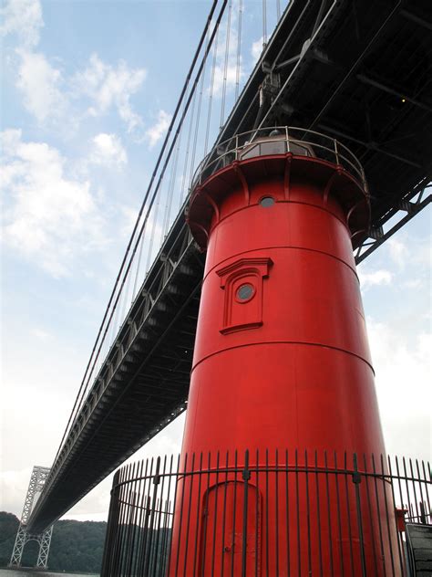 Little Red Lighthouse George Washington Bridge Aug 2011 Flickr