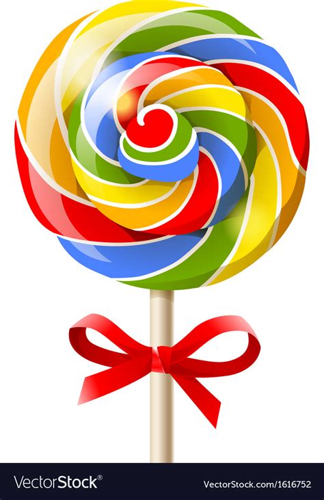 Free stock photos for commercial and editorial use. Bright lollipop Royalty Free Vector Image - VectorStock