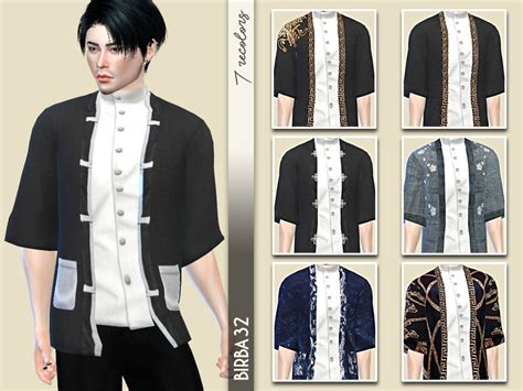 Anoter Set Of Kimono Ts4adulttop Ts4baccdragon Sims Sims 4