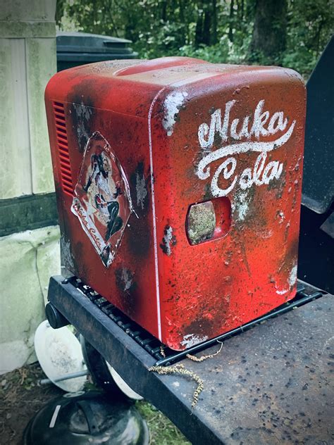 моё длиннопост fallout самоделки nuka cola. Homemade Nuka Cola mini fridge : gaming