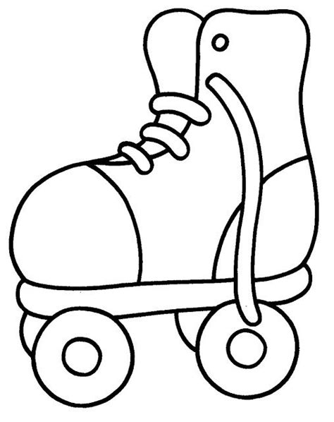 Supercoloring.com is a super fun for all ages: Pin by Odalia L. Brown on Moldes | Roller skate, Coloring ...