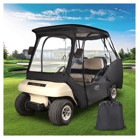 Buy 10l0l 4 Passenger Golf Cart Driving Enclosure Golf Cart Storage
