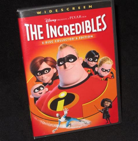 Disneypixars The Incredibles 2004 2 Disc Dvd Widescreen Coll Ed