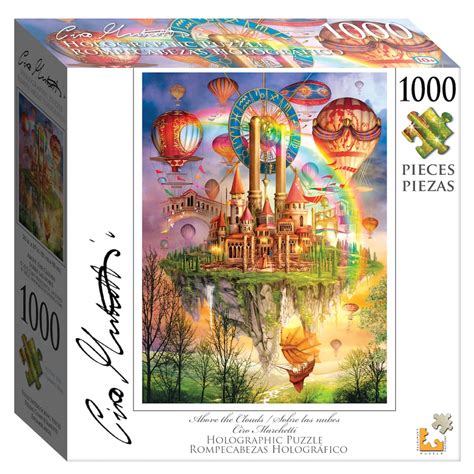 Cra Z Art Above The Clouds 1000 Piece Holographic Jigsaw Puzzle
