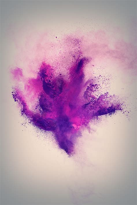 Powder Explosion Brush Set On Behance