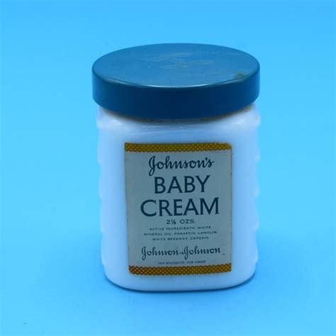 Johnson baby cream price in india. Johnson's Baby Cream Jar Vintage J & J Baby Cream Nearly ...