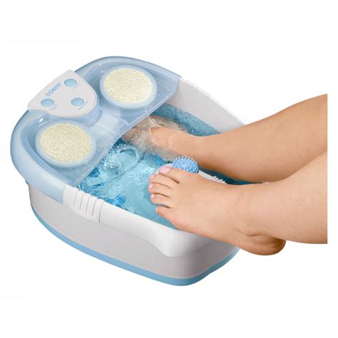 conair hydrotherapy foot spa with lights and bubbles