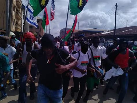 Also entertainment, business, science, technology and health news. Proscribed IPOB Members Protest In Aba Today,say IGP Can't ...