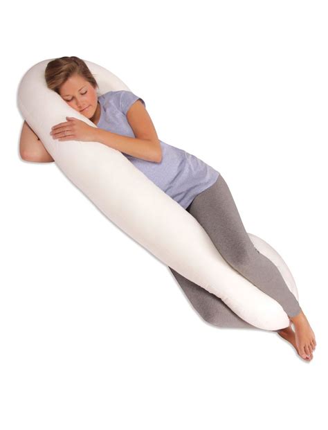 Leachco snoogle original maternity/pregnancy total body pillow, ivory. Best Body Pillows | The Snoogle vs. Back And Belly Pillow