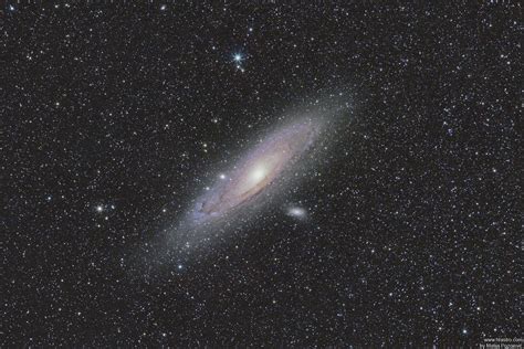 M31 Andromeda Galaxy Widefield Astrophotography By Hrastro
