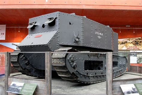 This Was The First Tank Every Made And Used In World War 1 Ww1 Tanks