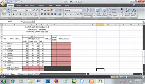 Kedua rumus tersebut biasa digunakan untuk keperluan statistik. Hatsuke Blog: CARA MENGGUNAKAN RUMUS MICROSOFT EXCEL