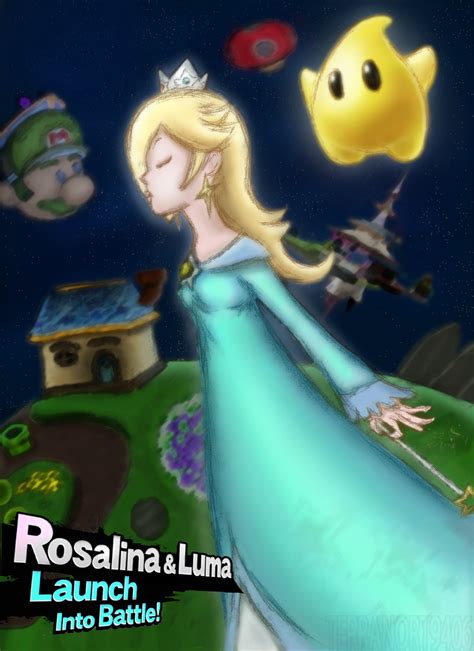 Rosalina And Luma Super Smash Bros By Terranort On Deviantart