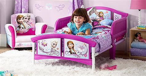 Now at 22 mo we are trying so hard to get her to go to bed and stay in there without one of us having to be with her or rocking her to sleep. Amazon: Delta Frozen Toddler Bed AND Mattress ONLY $48 ...