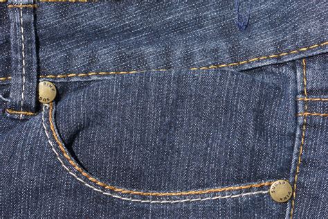 Another Free Texture Of Blue Denim From A Jeans Pocket