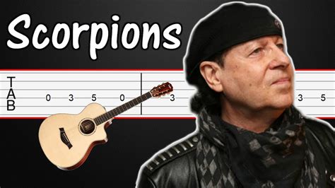 Holiday Scorpions Guitar Tabs Guitar Tutorial Solo Tab Youtube
