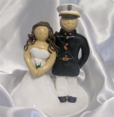 Items Similar To Marine Wedding Cake Topper On Etsy