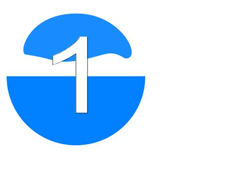 Number 1 Button Clip Art at Clker.com - vector clip art online, royalty