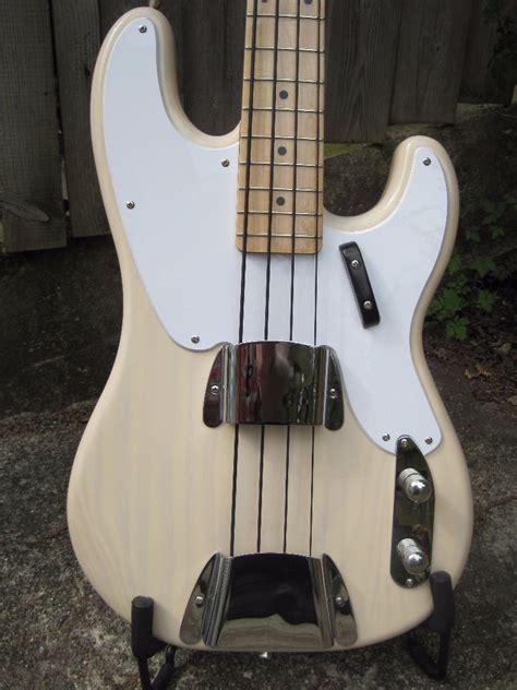Squier By Fender Classic Vibe S Precision Bass White Blonde Maple My