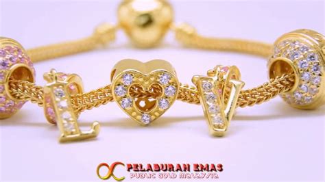 Gelang emas pandora terkini fashion modern 2019. RANTAI EMAS AURORA ITALIA PUBLIC GOLD | Rantai emas ...